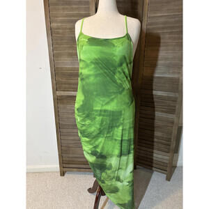 Green Plus-Size Dress